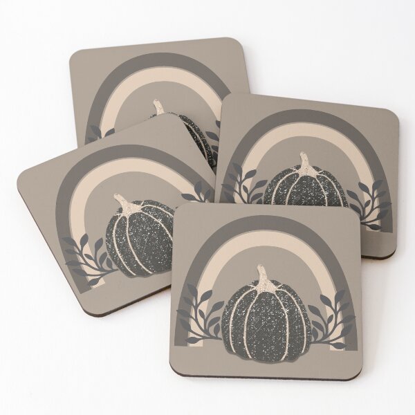Item preview, Elegant Cute Retro Autumn Black Pumpkins-Flowers designed and sold by bizbostudio.