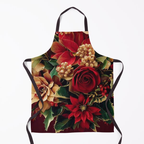 Item preview, Enchanting British Christmas Floral Design: A Timeless Holiday Delight 2 designed and sold by The Digital Compass.