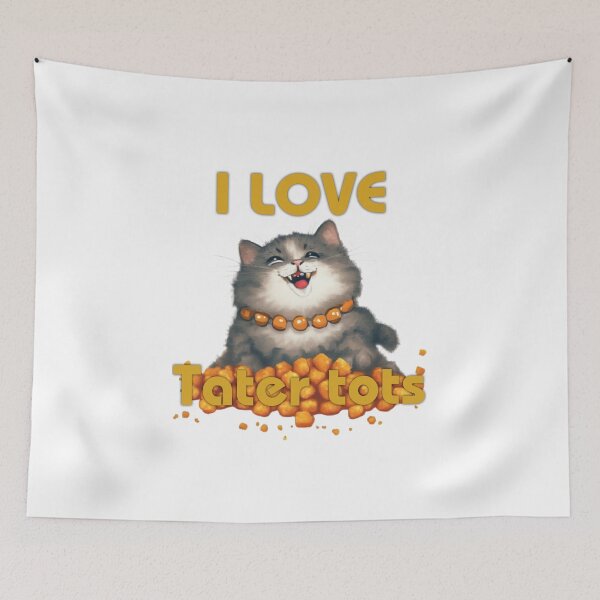 Item preview, Tater tot cat designed and sold by Ripoubsb.