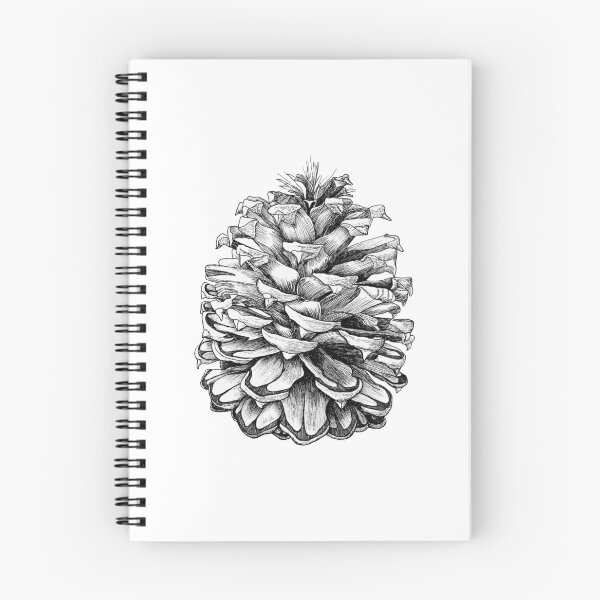 Item preview, Pen and ink pinecone designed and sold by SeaMonstress.