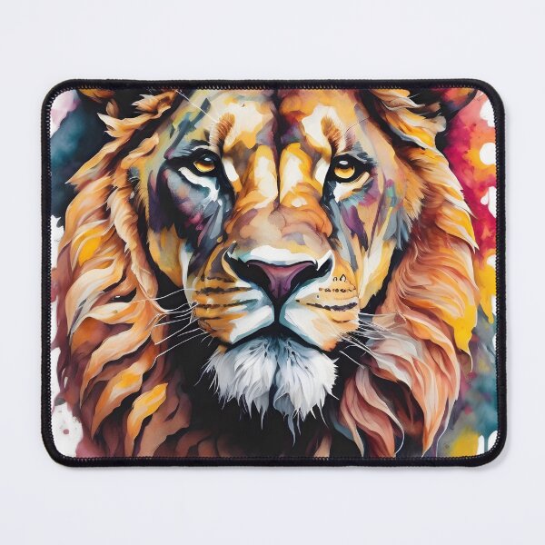 Item preview, Watercolor Lion designed and sold by Abyssus-art.
