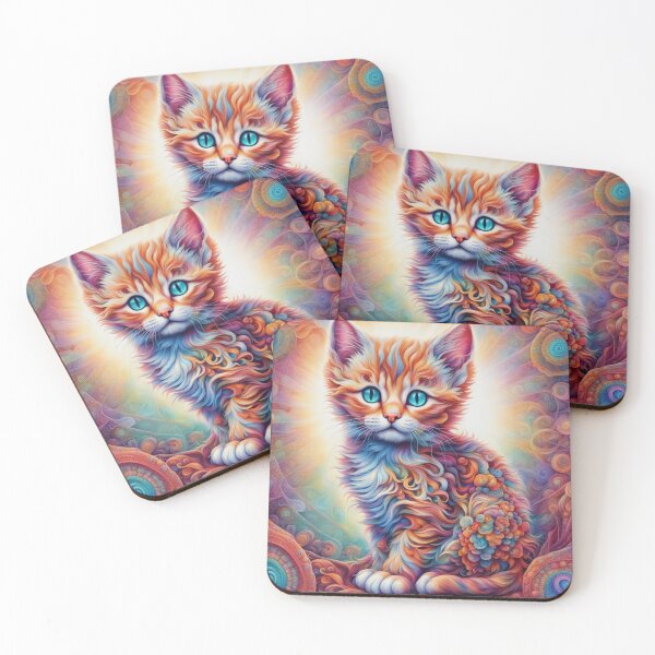 Item preview, Trippy Kitten Swirly Design designed and sold by Aaron2610.
