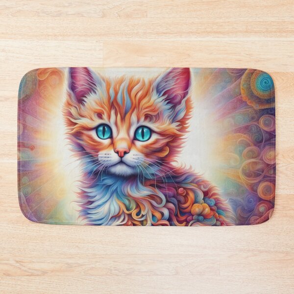 Item preview, Trippy Kitten Swirly Design designed and sold by Aaron2610.