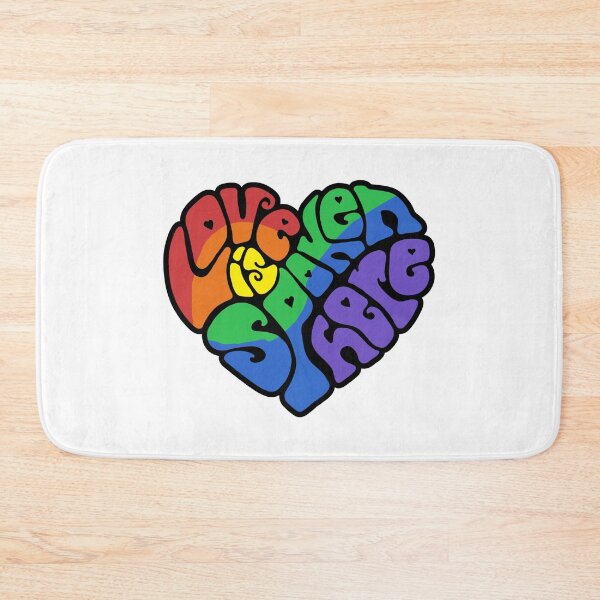Item preview, Love Is Spoken Here Word Art designed and sold by Unhinged Heather.