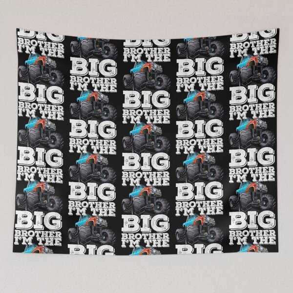Item preview, Kids I'M The Big Brother - Funny Monster Truck designed and sold by OcampoAshlea.