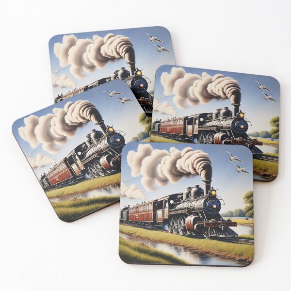 Item preview, Train With Cars 5 designed and sold by Joseph Hail.
