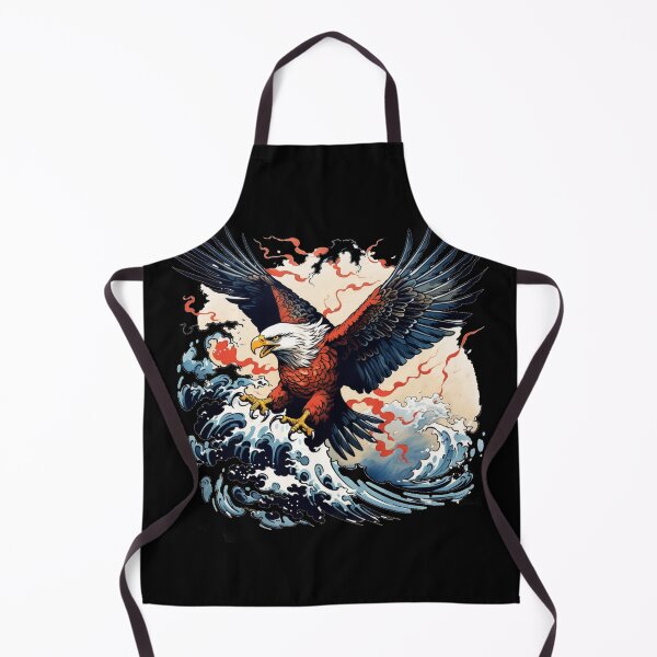 Item preview, Tattoo Eagle American Old School Style designed and sold by PiggyBoxer.
