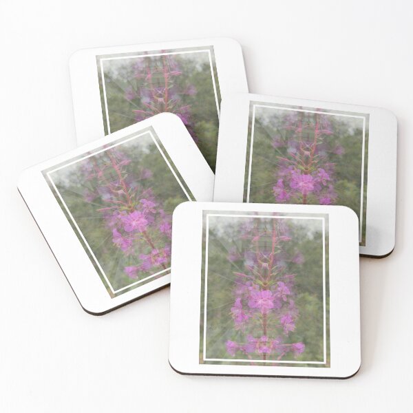 Item preview, Pink Flower Bridge in Downpour | Nature Photography | Au naturel 005 designed and sold by gokatme.