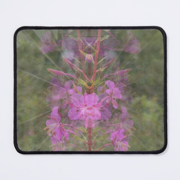 Item preview, Pink Flower Bridge in Downpour | Nature Photography | Au naturel 005 designed and sold by gokatme.