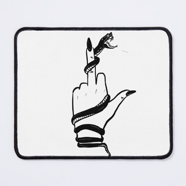 Item preview, Middle finger snake designed and sold by Kriskrossarts.