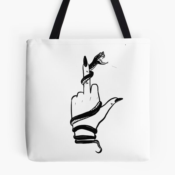 Item preview, Middle finger snake designed and sold by Kriskrossarts.
