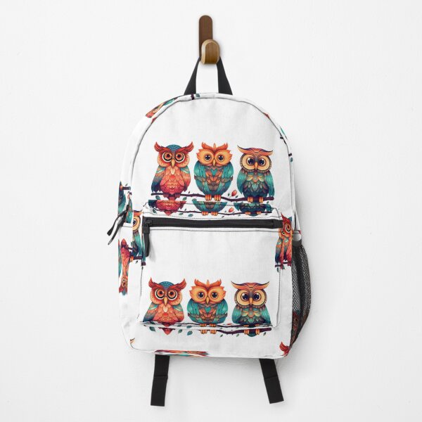 Item preview, Nightwatch Pop: Vibrant Owls & Friends designed and sold by Brand Uno Studio.