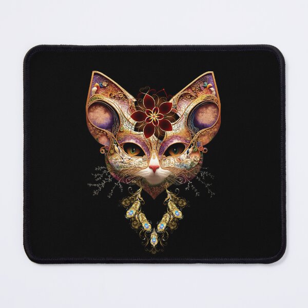 Item preview, Mystical masquerade cat in jewelry designed and sold by GorinART.