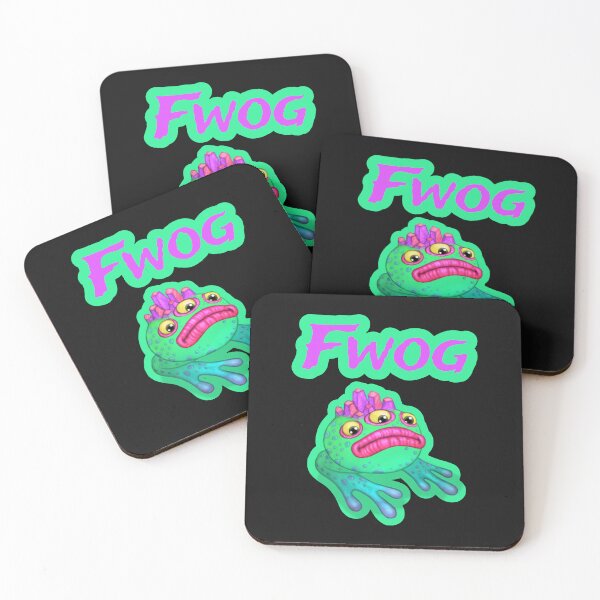 Item preview, Funny My Singing Monster game green rare halloween my singing monsters game  designed and sold by Zinb Zanoba.