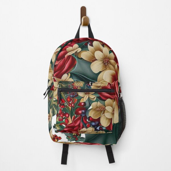 Item preview, Enchanting British Christmas Floral Design: A Timeless Holiday Delight 3 designed and sold by The Digital Compass.