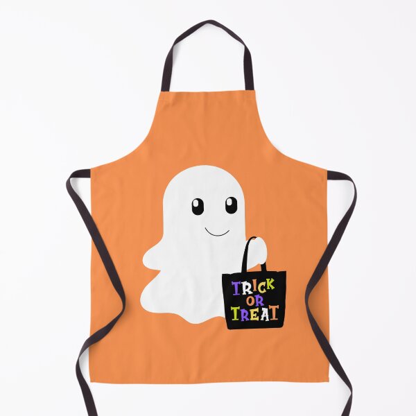 Aperçu de l'œuvre Trick or Treat mignon de fantôme de dessin animé d'Halloween créée et vendue par ColorfulKiddos.