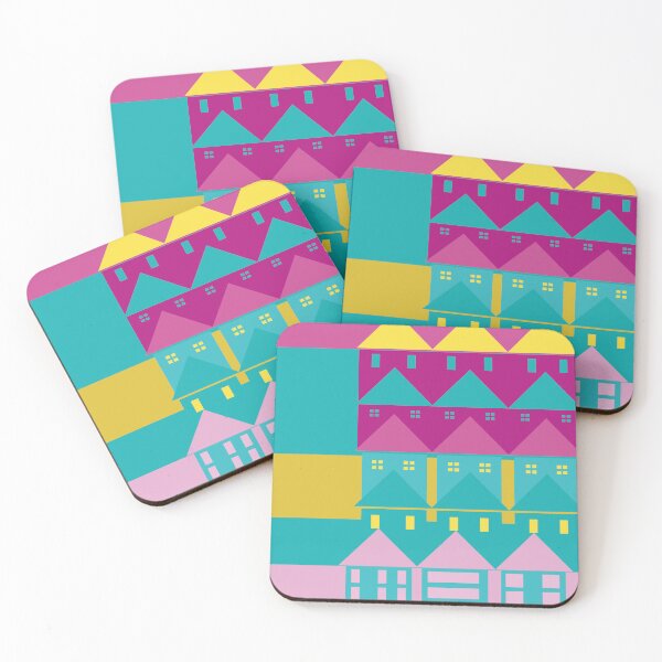 Item preview,  colored houses designed and sold by estrellasycora.