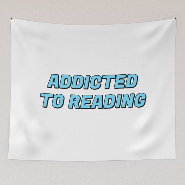 Item preview, Addicted To Reading - Book lover - avid reader  designed and sold by Inspirationmotivation.