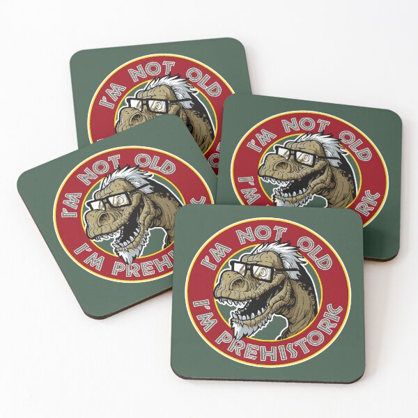 Item preview, i'm not old i'm prehistoric dino jurassic designed and sold by swipeshirts.