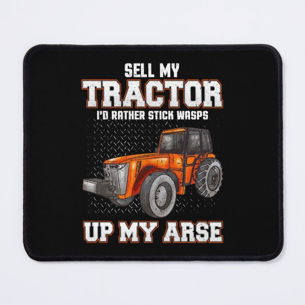 Item preview, Funny Tractor Lover Forever Farmer Never Sells His Tractor designed and sold by UniQueensShop.