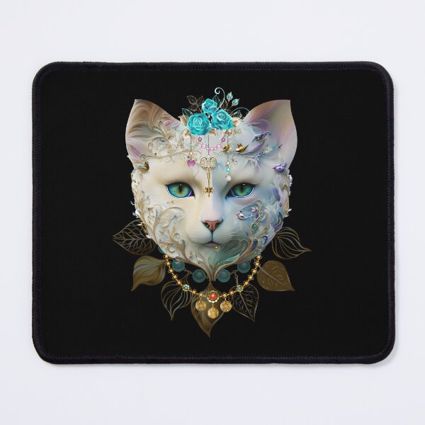 Item preview, Mystical masquerade cat in jewelry designed and sold by GorinART.