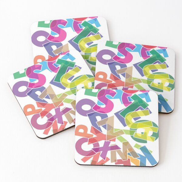 Item preview, Back to school. Alphabet colorful designed and sold by CatCoconut-Art.