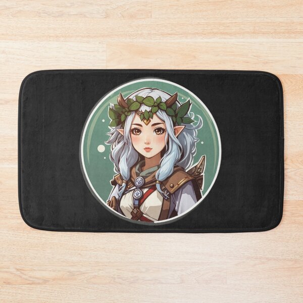 Item preview, Nature's Elemental Emissary, Chibi druid designed and sold by DBPauwels.