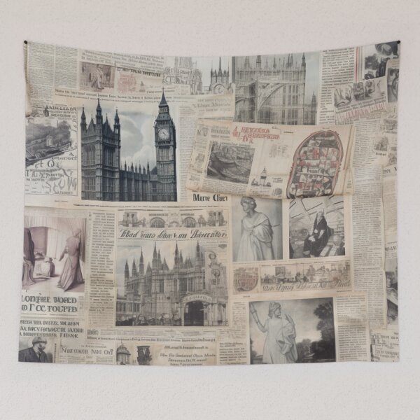 Item preview, The Nostalgic Newspapers designed and sold by Bring Back Culture.