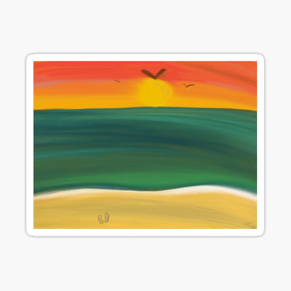 Sweet Sunset Sticker