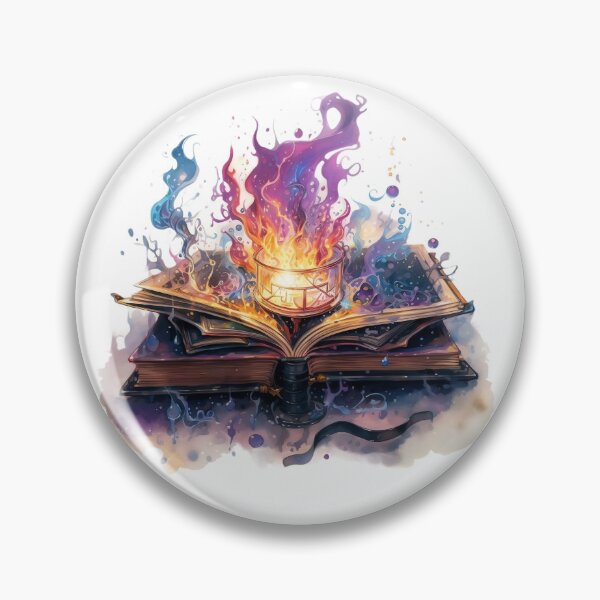 Item preview, Fire spirit book designed and sold by Nnnnnnnnnnne.