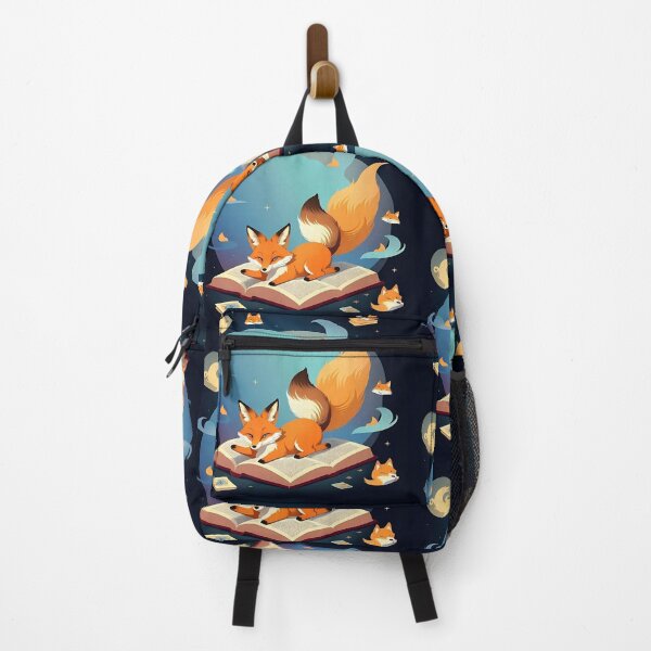 Item preview, Red fox reading a book. designed and sold by PingersWolfDen.