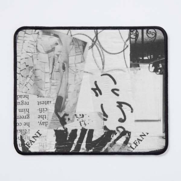 Item preview, Black and White Textured Collage designed and sold by NancyMerkle.