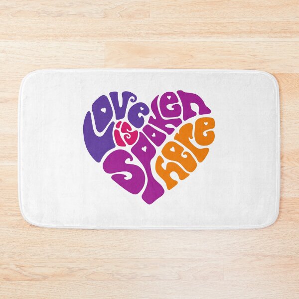 Item preview, Love Is Spoken Here Bright Word Art designed and sold by Unhinged Heather.
