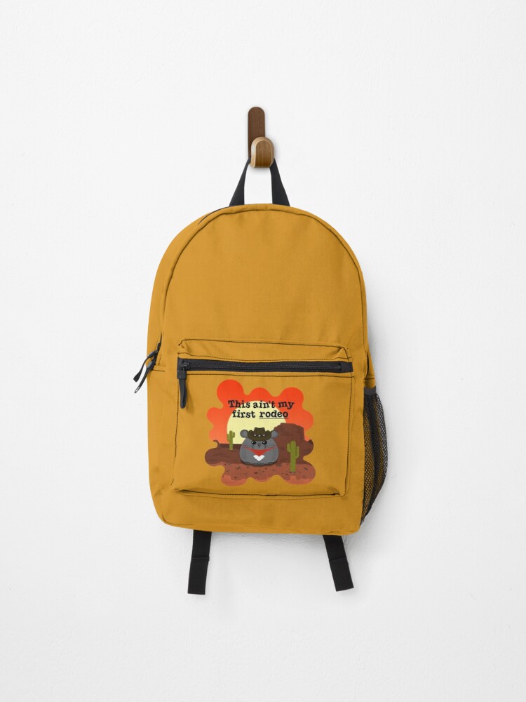 Thumbnail 1 of 3, Backpack, Chinchilla Rodeo designed and sold by MoonlightGems.