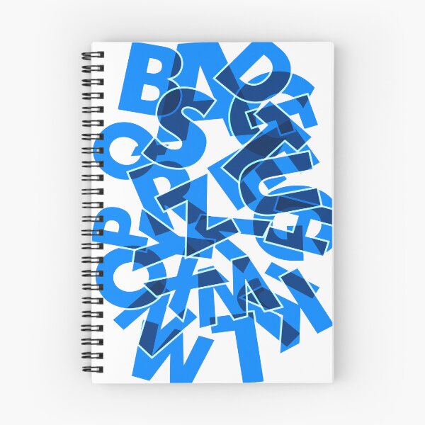 Item preview, Back to school. Alphabet Blue designed and sold by CatCoconut-Art.