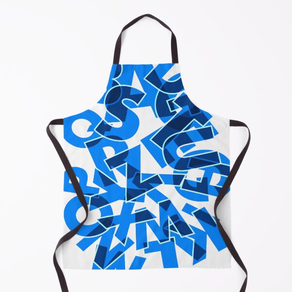 Item preview, Back to school. Alphabet Blue designed and sold by CatCoconut-Art.