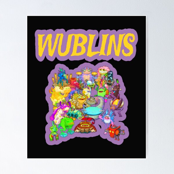 My singing monsters wubbox Premium Matte Vertical Poster sold by Luke  Skywalker Panther, SKU 42381250