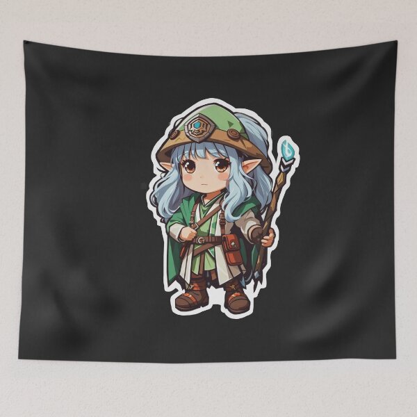 Artikelvorschau, Harmonist der Elementarmagie, Chibi-Druide entworfen und verkauft von DBPauwels.