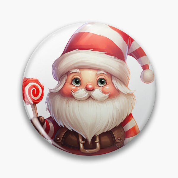 Item preview, Cute Santa Christmas gnome in red hat designed and sold by Inktown.