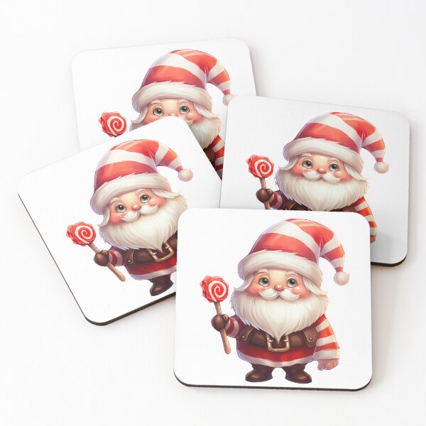 Item preview, Cute Santa Christmas gnome in red hat designed and sold by Inktown.