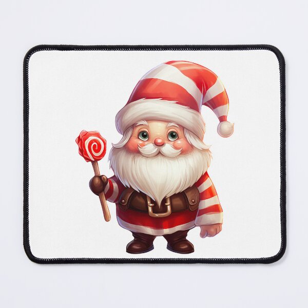 Item preview, Cute Santa Christmas gnome in red hat designed and sold by Inktown.