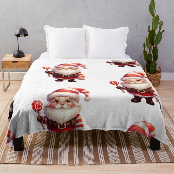 Item preview, Cute Santa Christmas gnome in red hat designed and sold by Inktown.