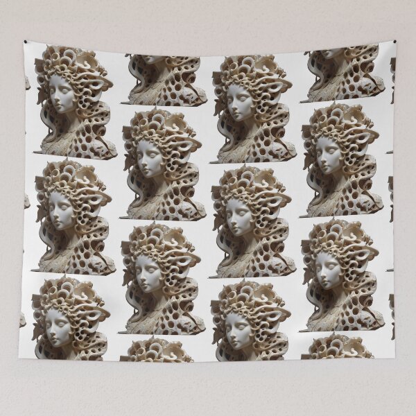 Item preview, La Jeune Fille Sophistiquee in Marble: Fractal Tribute to Brancusi designed and sold by AmazingLab.
