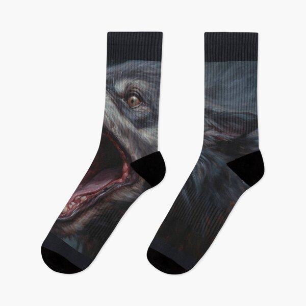 Item preview, Barking Evening Wolf designed and sold by Shannon Hilson.