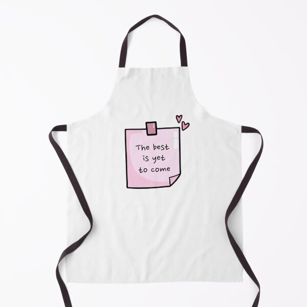 Item preview, "The best is yet to come" Pink Motivational Sticky Note designed and sold by wonderxwander.