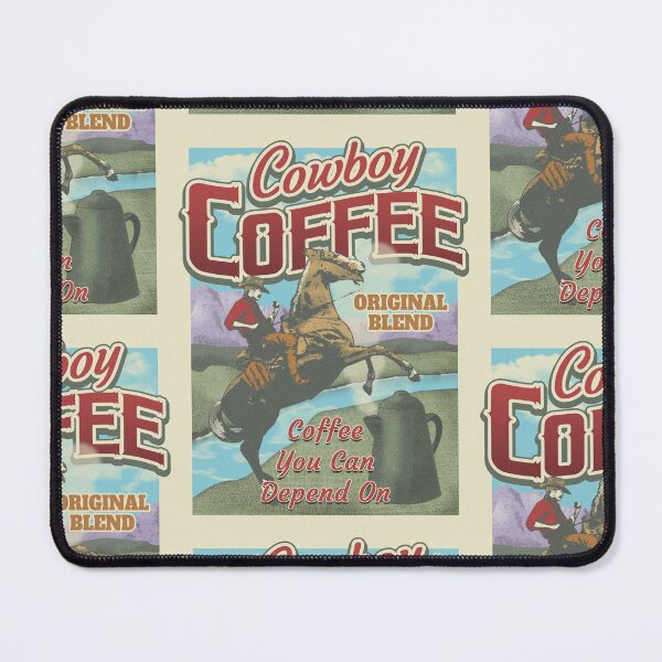 Item preview, Cowboy Coffee Vintage Sign designed and sold by robotrobotROBOT.
