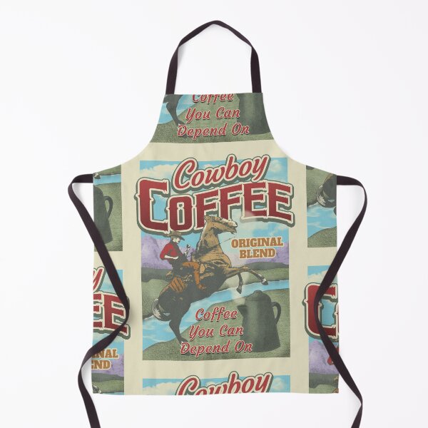 Item preview, Cowboy Coffee Vintage Sign designed and sold by robotrobotROBOT.