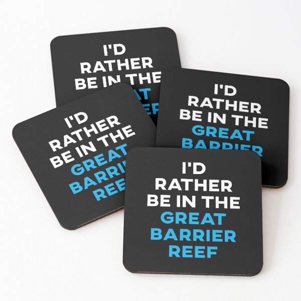 Item preview, I'd Rather Be In the Great Barrier Reef designed and sold by teesaurus.