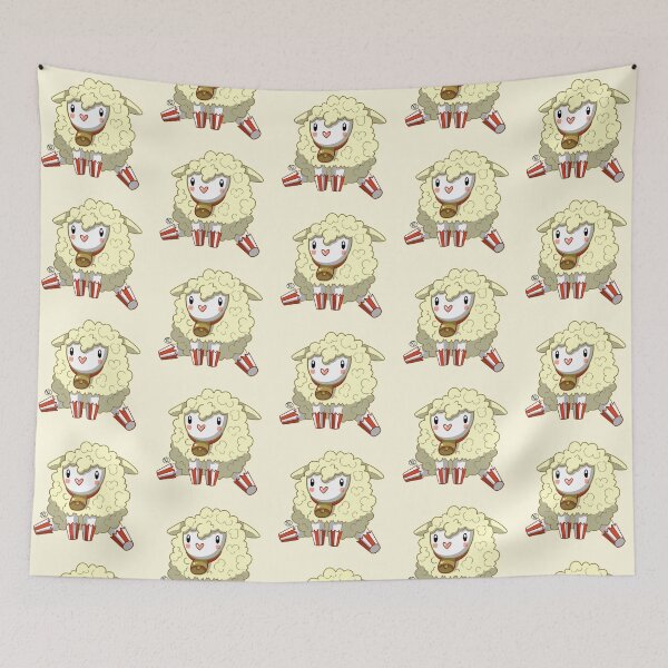 Item preview, Poppy the Popcorn Sheep designed and sold by KayDOriginals.