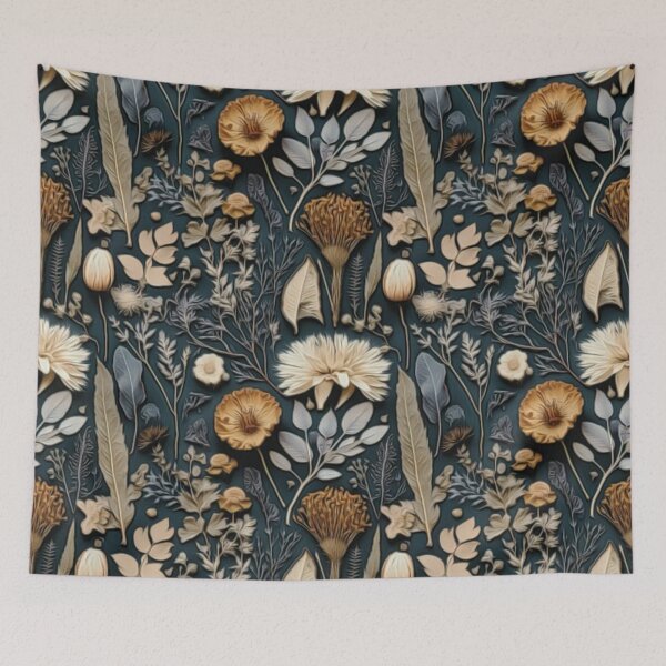 Item preview, Pressed Wildflowers  designed and sold by HappyLifeCreate.